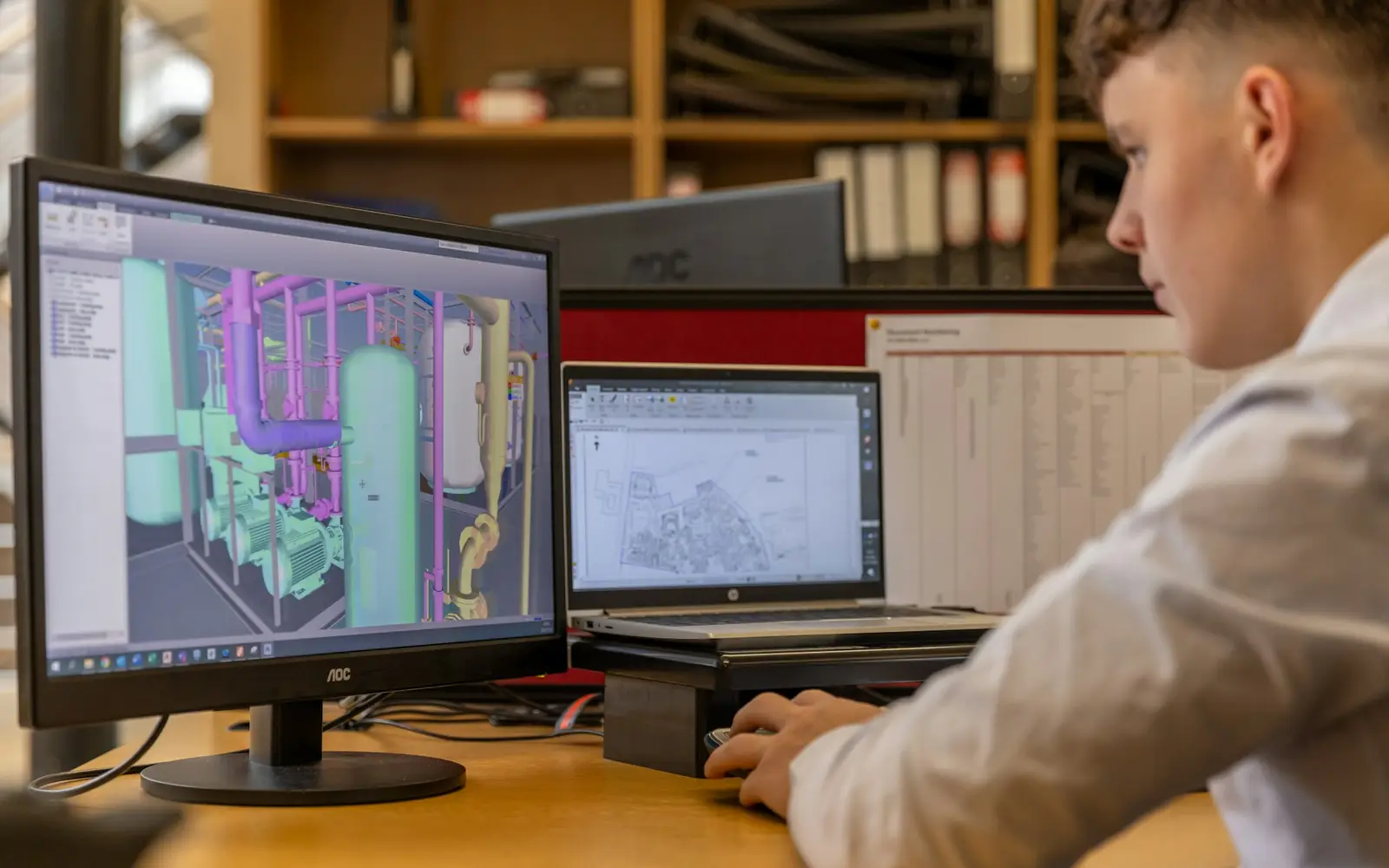 CAD automation project: engineering drawings and documentation generated automatically